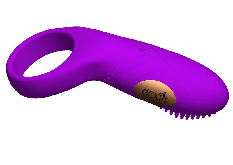 Erocit™ Purple Ultra Soft Penis Ring Stimulate Massager Sex Toys For Couple's - Erocit