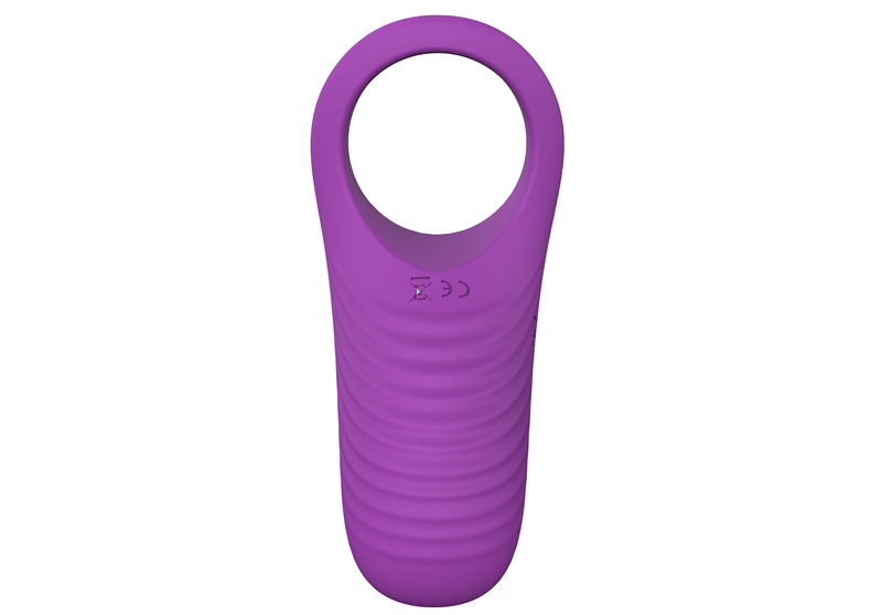 Erocit™ Purple Waterproof Cock Ring for Men with 9 Vibration Modes - Erocit