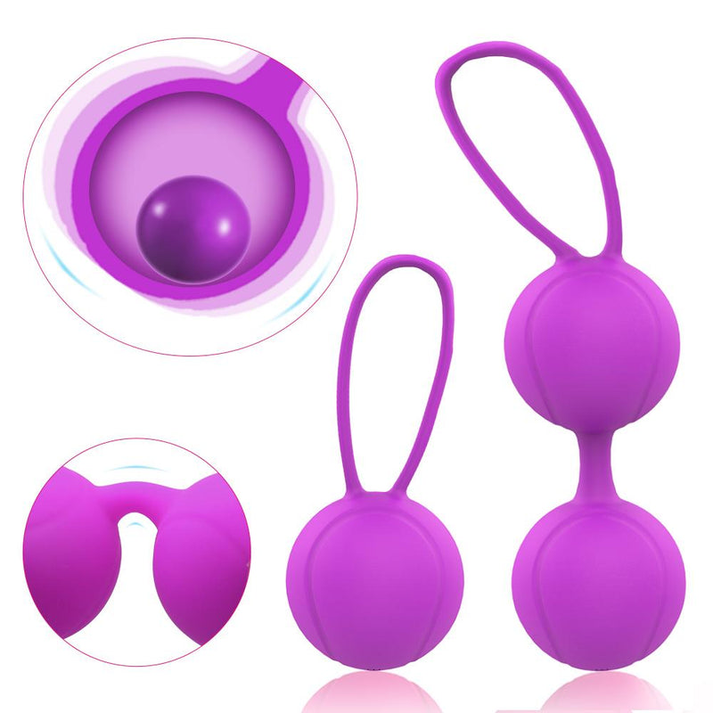 Erocit™ Purple Silicone Kegel Balls for Women - Erocit