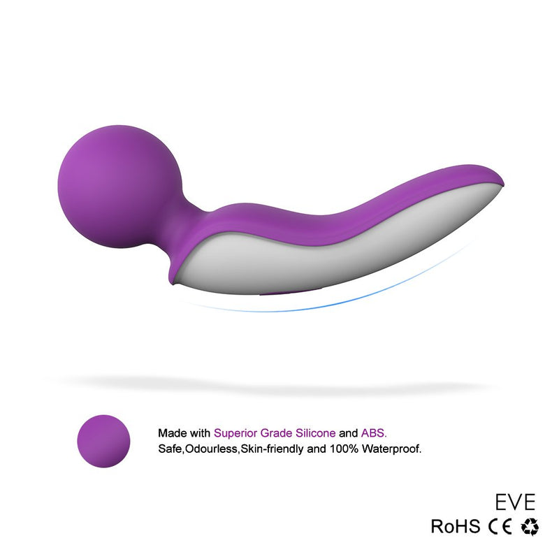 Erocit™ Cordless Mini Wand Massager with 9 Vibration Patterns - Erocit