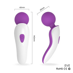 Erocit™ Cordless Mini Wand Massager with 9 Vibration Patterns - Erocit