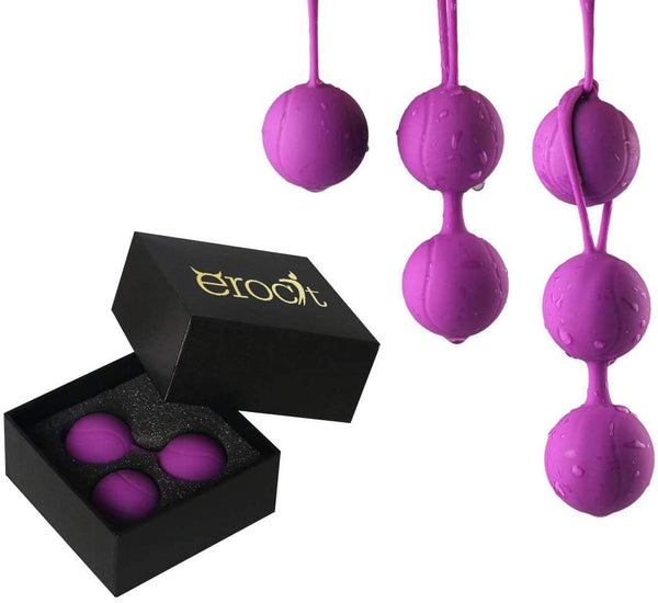 Erocit™ Purple Silicone Kegel Balls for Women - Erocit