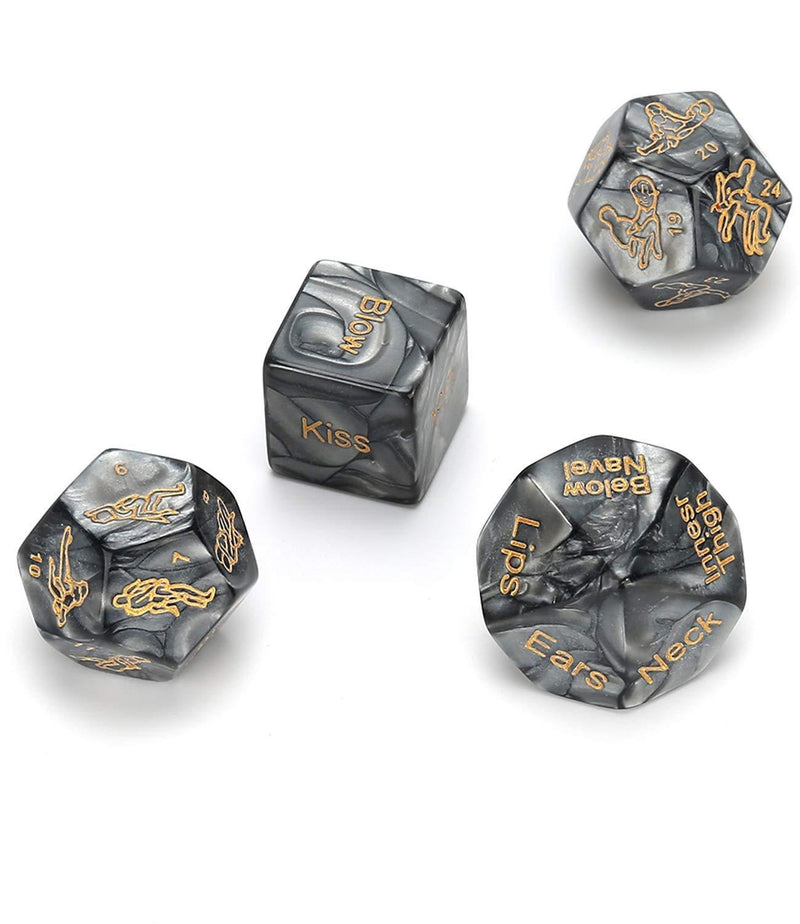 Erocit™ Combo Pack  Set of 4 Sex Dice for Couples and Rabbit Vibrator - Erocit