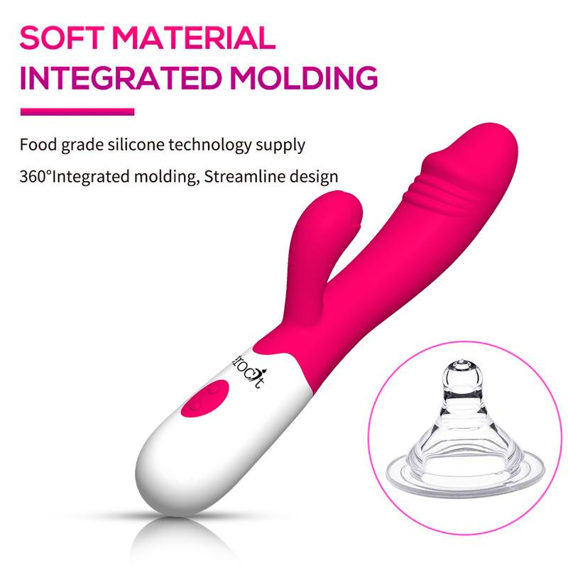 Erocit™ Multi-Speeds Silicone Wireless Massager with 10 Pattern Modes - Erocit