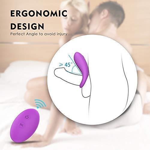 Erocit™ Purple Waterproof Cock Ring for Men with 9 Vibration Modes - Erocit