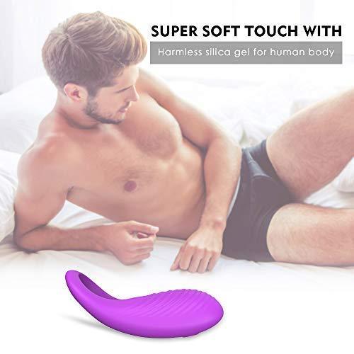 Erocit™ Purple Waterproof Cock Ring for Men with 9 Vibration Modes - Erocit