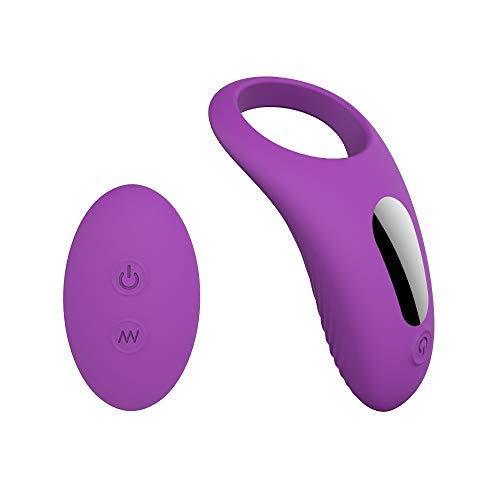 Erocit™ Purple Waterproof Cock Ring for Men with 9 Vibration Modes - Erocit