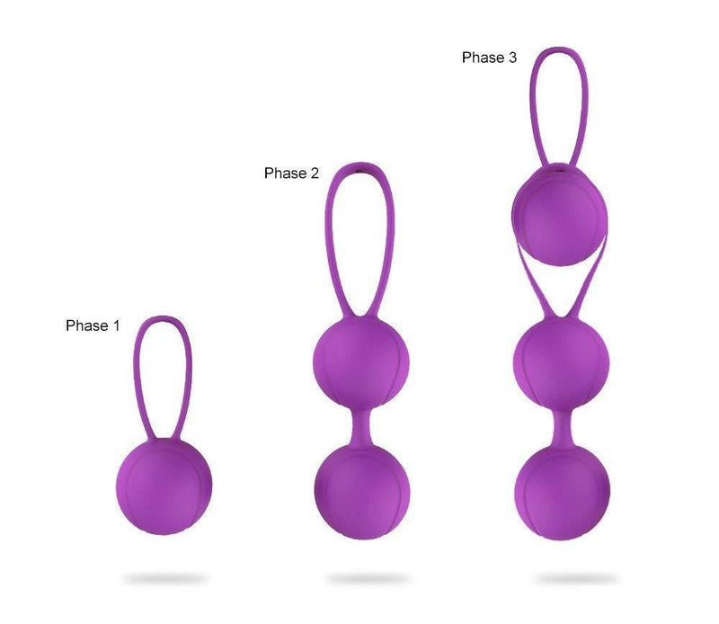 Erocit™ Purple Silicone Kegel Balls for Women - Erocit