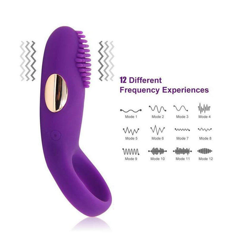 Erocit™ Purple Ultra Soft Penis Ring Stimulate Massager Sex Toys For Couple's - Erocit