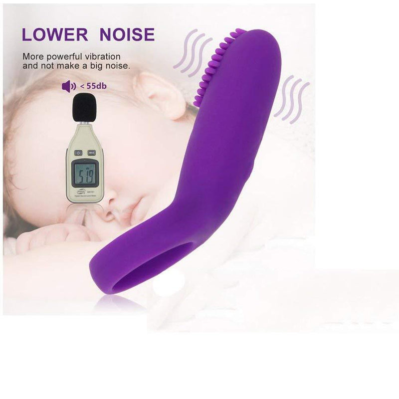 Erocit™ Purple Ultra Soft Penis Ring Stimulate Massager Sex Toys For Couple's - Erocit