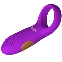 Erocit™ Purple Ultra Soft Penis Ring Stimulate Massager Sex Toys For Couple's - Erocit