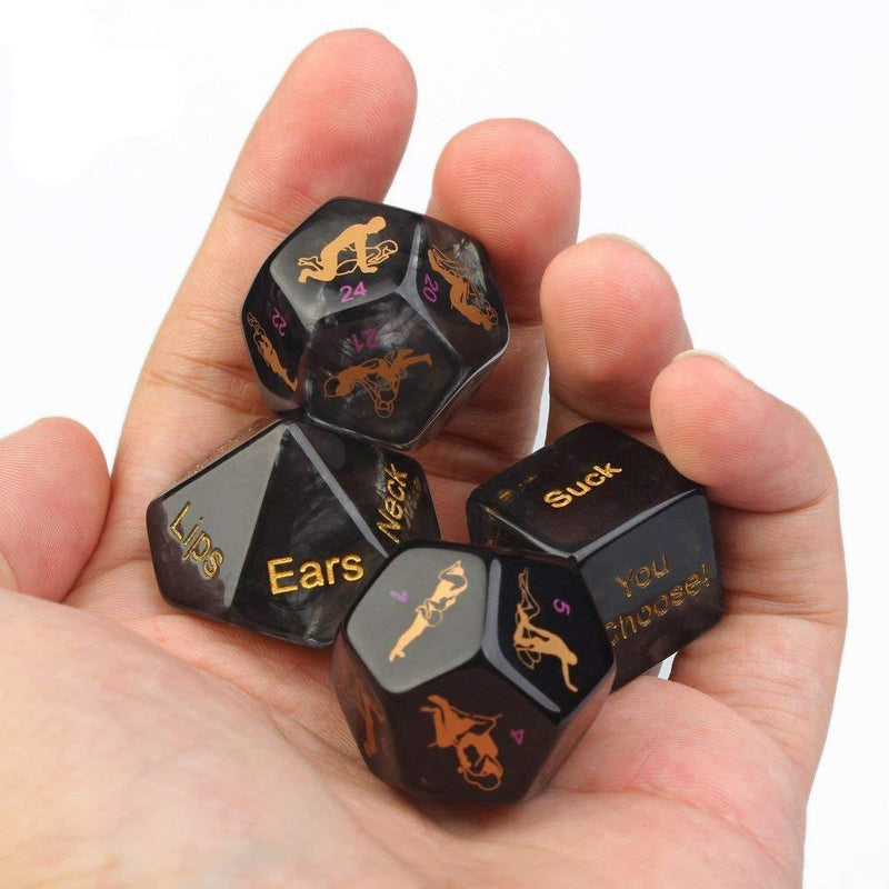 Erocit™ Combo Pack  Set of 4 Sex Dice for Couples and Rabbit Vibrator - Erocit