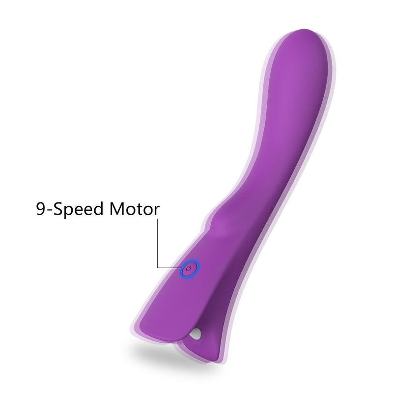 Erocit™ Purple Rechargeable Wand Massager - Erocit