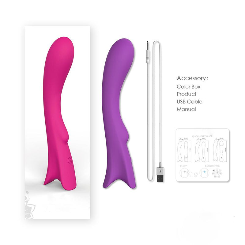 Erocit™ Purple Rechargeable Wand Massager - Erocit