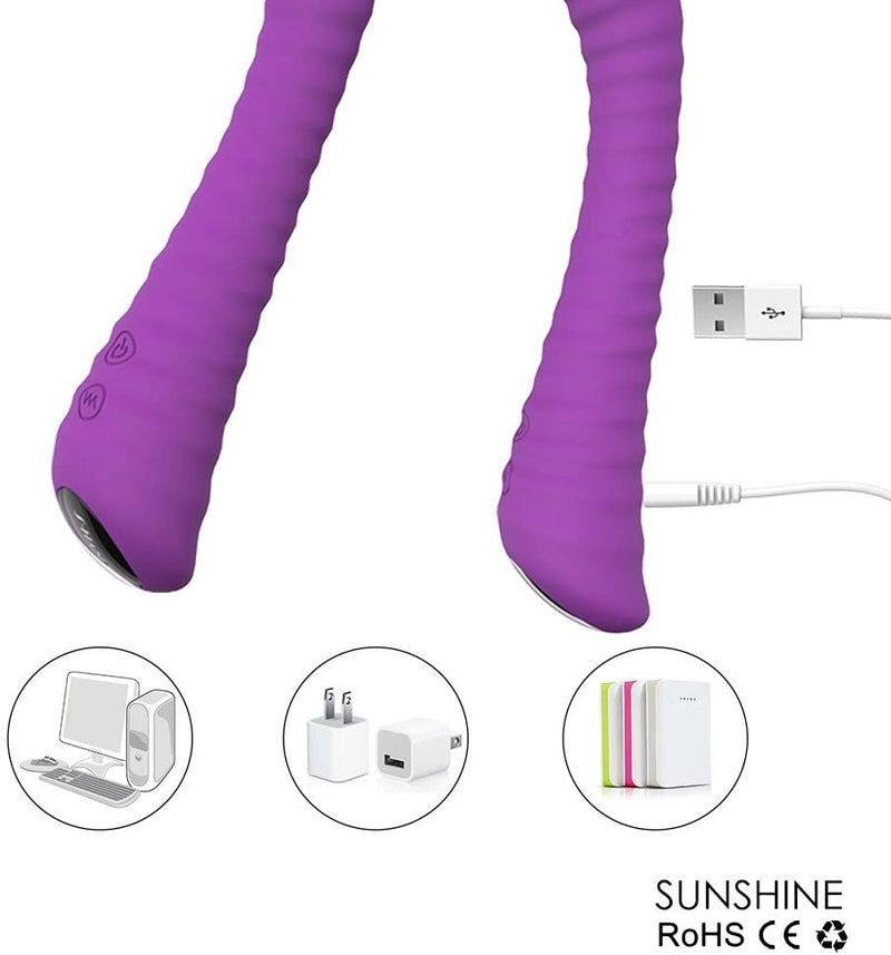 Erocit™ Purple Waterproof G Spot Vibrators with 10 Pattern Modes - Erocit