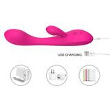 USB Rechargeable Speed Rabbit Vibrator - Erocit